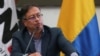 ARCHIVO - El presidente electo de Colombia, Gustavo Petro, en rueda de prensa en Bogotá, en junio de 2022.