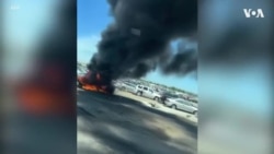 美国消防员努力消除电动汽车电池燃烧的威胁 