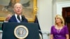 President Joe Biden speaks before signing into law S. 2938, the Bipartisan Safer Communities Act gun safety bill, in the Roosevelt Room of the White House in Washington, Saturday, June 25, 2022. 