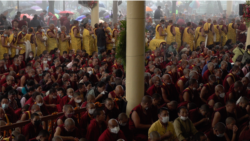 ༧གོང་ས་མཆོག་གིས་བོད་བསྟན་སྲིད་དང་འགྲོ་བ་སྤྱིའི་ཕན་བདེར་སྐུ་ཚེ་ཡུན་རིང་བཞུགས་རྒྱུའི་ཞལ་བཞེས་བསྩལ། 