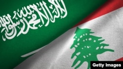 پرچم‌های لبنان و عربستان سعودی