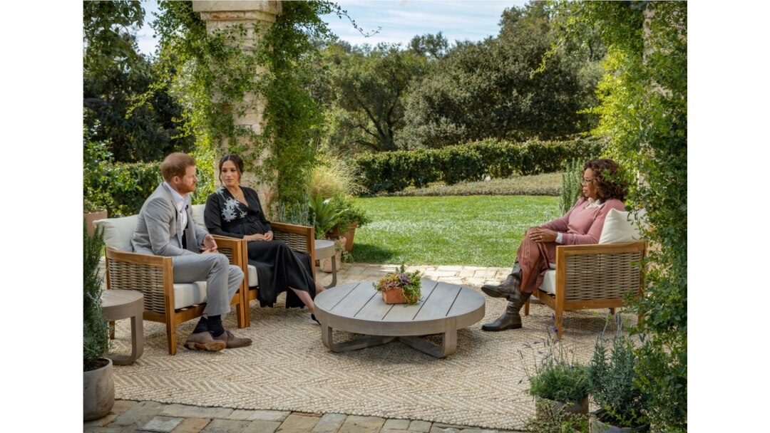 Pangeran Harry dan Meghan diwawancara oleh Oprah Winfrey.