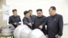 朝鲜官方通讯社9月3日发布的照片显示，朝鲜领导人金正恩就核武项目做指示。