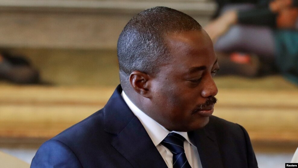 Le président de la RDC Joseph Kabila, le 26 septembre 2016.