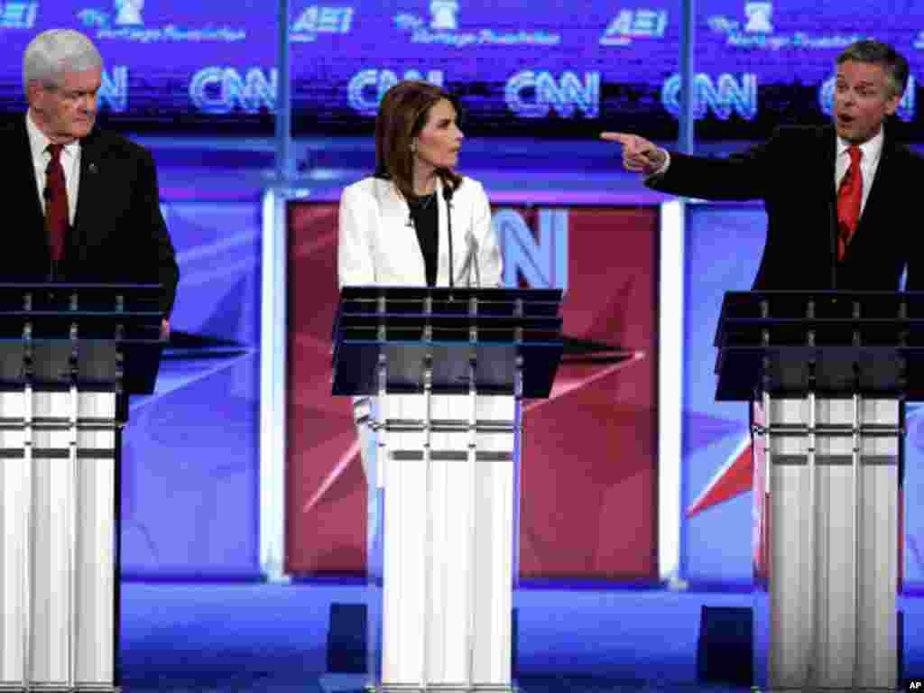 Huntsman criticized Pakistan as a center for anti-American sentiment. “You’ve got a nation-state that is a candidate for failure. It is a haven for bad behavior. It’s a haven for training the people who seek to do us harm.” (AP Photo)