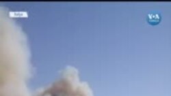 İtalya'da Orman Yangını Plajdakiler Tarafından Görüntülendi