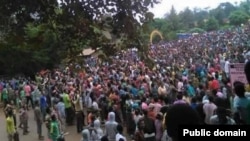 Une manifestation dans la région Oromia, en Ethiopie