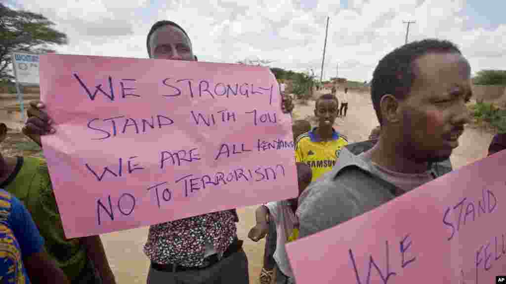 Garin Garissa a Kenya, Afrilu 3, 2015.