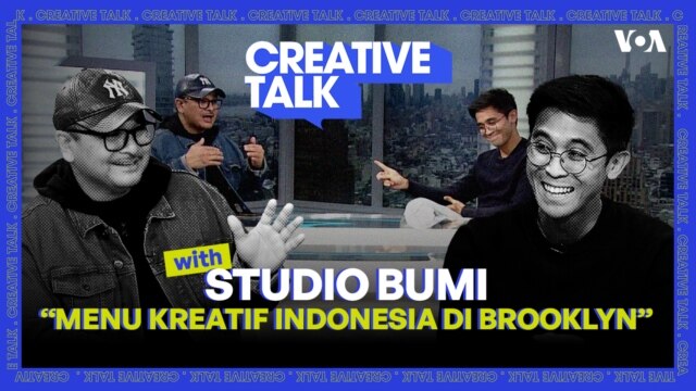 VOA Creative Talk: Studio Bumi, Menu Kreatif Indonesia di Brooklyn - Maret 12, 2025 episode artwork