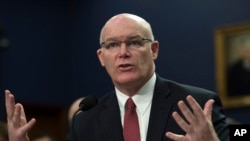 Joseph Clancy, directeur du Secret Service en charge de la protection, notamment, de Barack Obama. Washington, 17 mars 2015