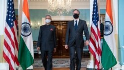 布林肯首訪印度討論抗衡北京與新冠疫情等議題