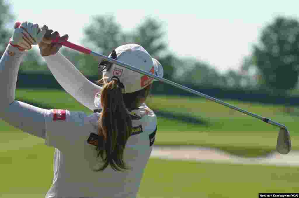 us women 's open thai golfers