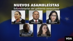 Asambleístas que cambiarían la Constitución de Venezuela, son ex funcionarios del Gobierno venezolano.