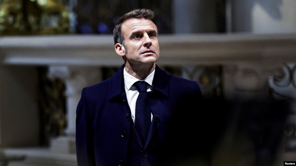 Tổng thống Pháp Emmanuel Macron.