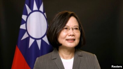 Bà Thái Anh Văn nói rằng Đài Loan muốn hòa bình nhưng "không ngày nào là không sẵn sàng tác chiến." 
