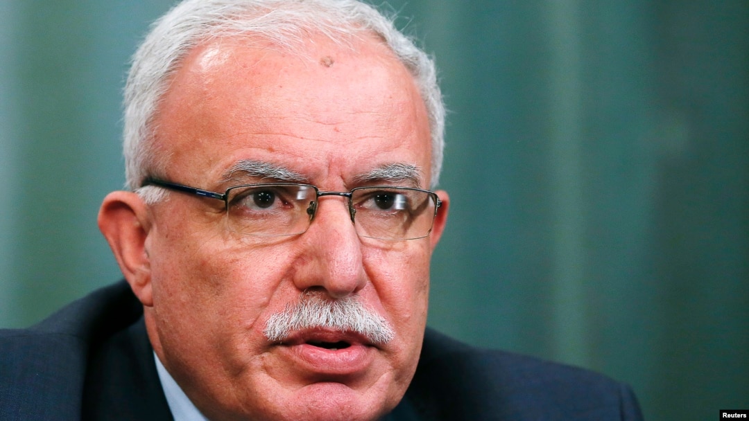 Menteri Luar Negeri Palestina Riad Malki (foto: dok). 