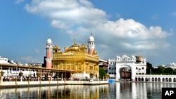 ທີວທັດຂອງ Golden Temple ບ່ອນສັກສິດຂອງຊິກ ໃນເມືອງ Amritsar ປະເທດອິນເດຍ ວັນທີ 20 ກັນຍາ 2023