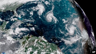 L Ouragan Florence Se Renforce Et Menace La Cote Est Americaine