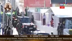 Զամբիայում անցնում են երկրի հիմնադիր հայր նախագահ Քաունդայի հուղարկավորության արարողությունները