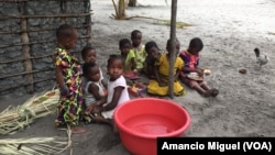 Crianças em Palma, Cabo Delgado, Moçambique