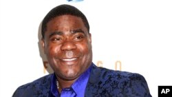 FILE - In this April 9, 2014 photo, actor Tracy Morgan attends the FX Networks Upfront premiere screening of "Fargo" at the SVA Theater in New York.