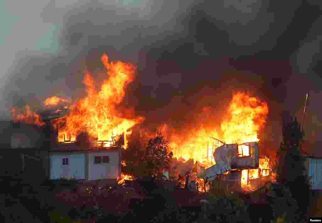 Valparaíso se caracteriza por tener vientos que cambian en cuestión de segundos y avivan los incendios.