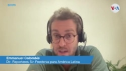 Emmanuel Colombié: El panorama de la libertad de prensa en América Latina “es bastante sombrío”