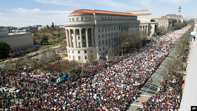'March for Our Lives' Protests Call for Stricter Gun Laws