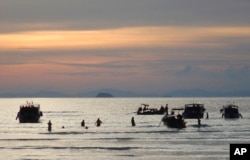 90 persen terumbu karang mengalami kerusakan di Teluk Maya, Pulau Phi Phi leh, Thailand.