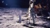آرشیو - ادوین «باز» آلدرین فضانورد آمریکایی قدم بر سطح ماه گذاشت - ۲۰ ژوئیه ۱۹۶۹
