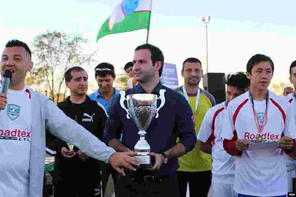 Nyu-York shahrida "Mustaqillik kubogi" futbol turniri