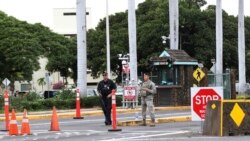 4일, 하와이주에 있는 진주만-히컴 합동 기지에서 총격 사건이 일어나 경비가 강화됐다.