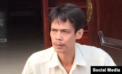 Vietnamese journalist Pham Chi Dung is seen in an undated photo from his Facebook page.