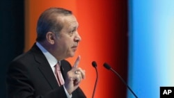  တူရကီသမ္မတ Recep Tayyip Erdogan ။