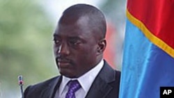 Joseph Kabila lors de son investiture le 20 décembre 2011 à Kinshasa