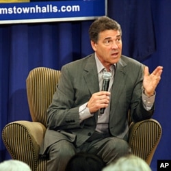 ຜູ້ປົກຄອງລັດເທັກຊັສ ທ່ານ Rick Perry