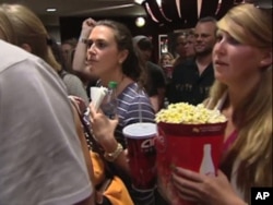 Fans crowd into a Washington, DC movie theater to watch 'Harry Potter and the Deathly Hallows — Part 2,' the final film featuring the beloved boy wizard.