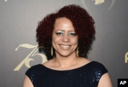 In this Saturday, May 21, 2016, file photo, Nikole Hannah-Jones attends the 75th Annual Peabody Awards Ceremony at Cipriani Wall Street in New York. (Photo by Evan Agostini/Invision/AP, File)