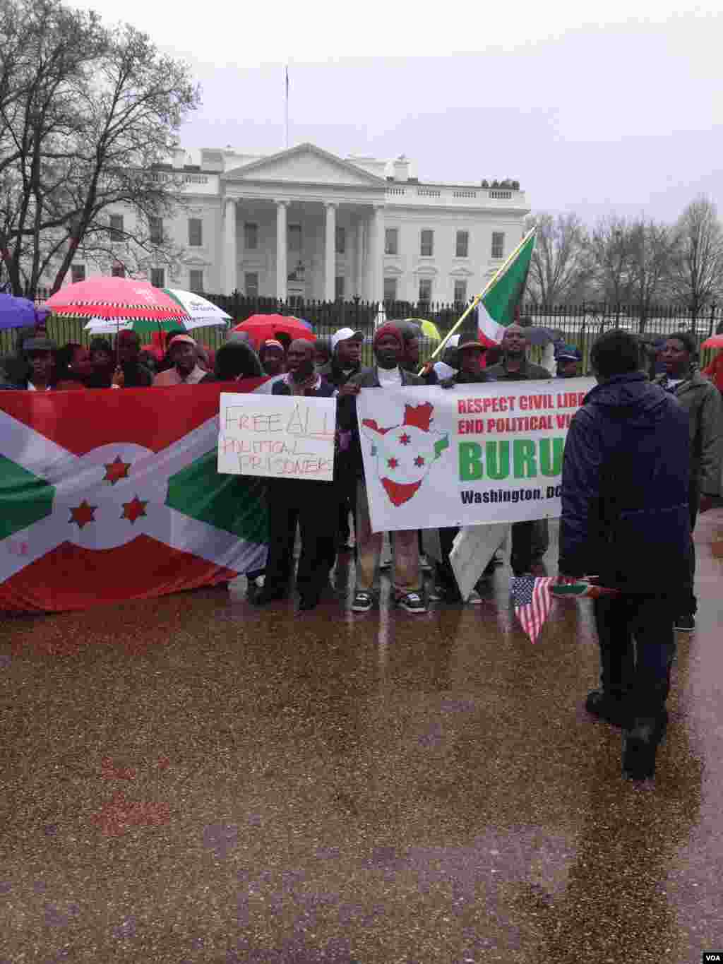 Abarundi mu myiyerekano i Washington DC