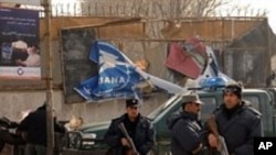 Afghan police in Kabul