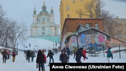 Весняний Київ став "зимовим курортом"