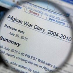Afghan War Diary on WikiLeaks