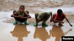 Kobo village, one of the drought stricken areas of Oromia region, in Ethiopia, April 28, 2016. 