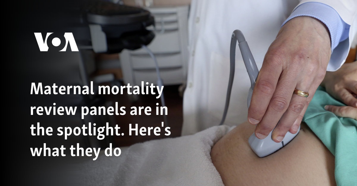 Maternal mortality review panels are in the spotlight. Here’s what they do