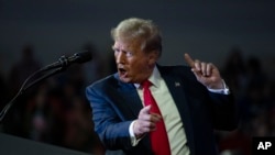 သမ္မတရွေးပွဲကို ယှဥ်ပြိုင်ဖို့ မဲဆွယ်နေတဲ့ ရီပတ်ဘလစ်ကန်သမ္မတဟောင်း Trump