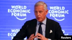 Dominic Barton, Global Managing Partner, McKinsey & Company, attends the annual meeting of the World Economic Forum (WEF) in Davos, Switzerland, January 18, 2017.