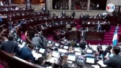 Legislativo rechazó estado de calamidad en Guatemala
