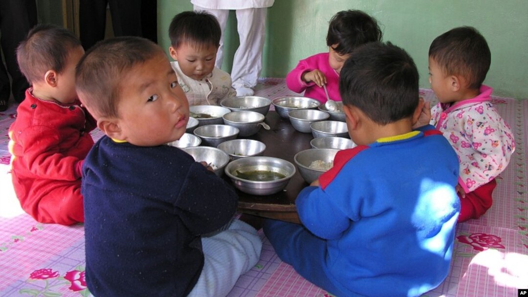 1/3 trẻ em dưới 5 tuổi ở Bắc Triều Tiên có dấu hiệu còi cọc 