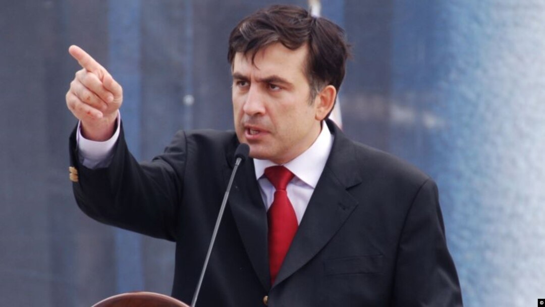 Mikheil Saakashvili, mantan Presiden Georgia yang pernah menjabat Gubernur Odesa, Ukraina