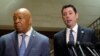House Oversight Committee Chairman Jason Chaffetz, right, a Utah Republican, and Rep. Elijah Cummings, a Maryland Democrat, speak about the failure of former national security adviser Michael Flynn to disclose payments for a 2015 speech in Moscow.